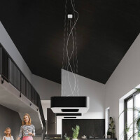 Sollux SL.0828 Kronleuchter URANO 80 schwarz 7