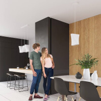 Sollux SL.0771 Kronleuchter BLUM 3 weiß 6