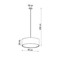 Sollux SL.0830 Kronleuchter ROLLO 45 4