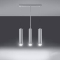 Sollux SL.0325 Pendelleuchte LAGOS 3 weiß 3