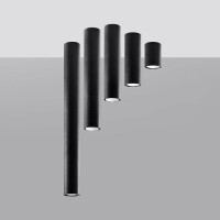 Sollux SL.1002 Deckenleuchte LAGOS 40 schwarz 5
