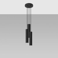 Sollux SL.1079 Pendelleuchte LAGOS 3P schwarz 2