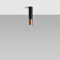 Sollux SL.0945 Deckenleuchte LOOPEZ schwarz/Kupfer 2