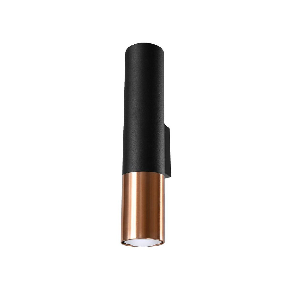 Sollux SL.0944 Wandleuchte LOOPEZ schwarz/Kupfer