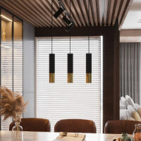 Sollux SL.0950 Wandleuchte LOOPEZ schwarz/Gold 7