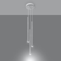 Sollux SL.0467 Pendelleuchte PASTELO 3P weiß 3