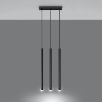 Sollux SL.0470 Pendelleuchte PASTELO 3 schwarz 3
