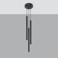 Sollux SL.0471 Pendelleuchte PASTELO 3P schwarz 2
