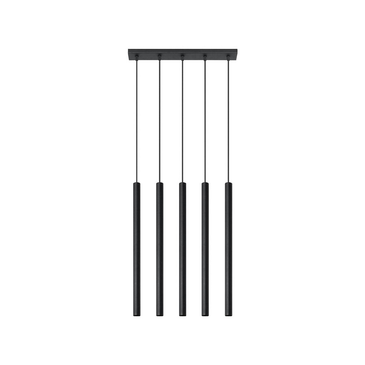 Sollux SL.0472 Pendelleuchte PASTELO 5 schwarz
