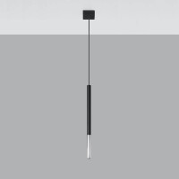 Sollux SL.0885 Pendelleuchte MOZAICA 1 schwarz/Chrom 2