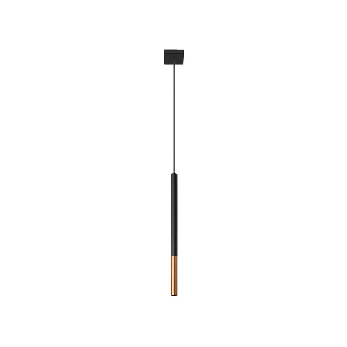 Sollux SL.0888 Pendelleuchte MOZAICA 1 schwarz/Kupfer
