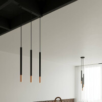 Sollux SL.0888 Pendelleuchte MOZAICA 1 schwarz/Kupfer 8