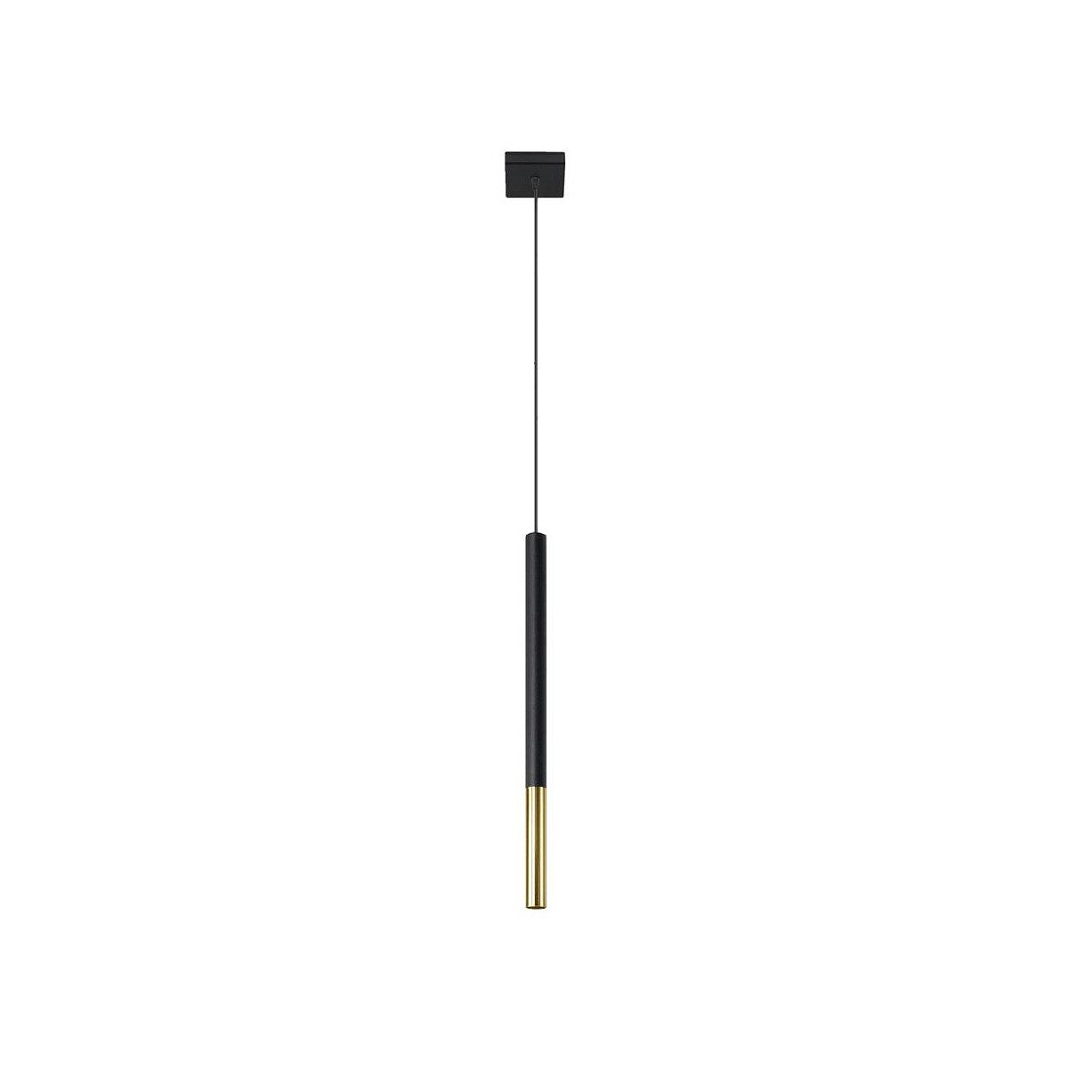 Sollux SL.0891 Pendelleuchte MOZAICA 1 schwarz/Gold