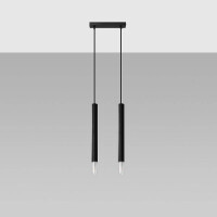 Sollux SL.0961 Pendelleuchte WEZYR 2 schwarz 2