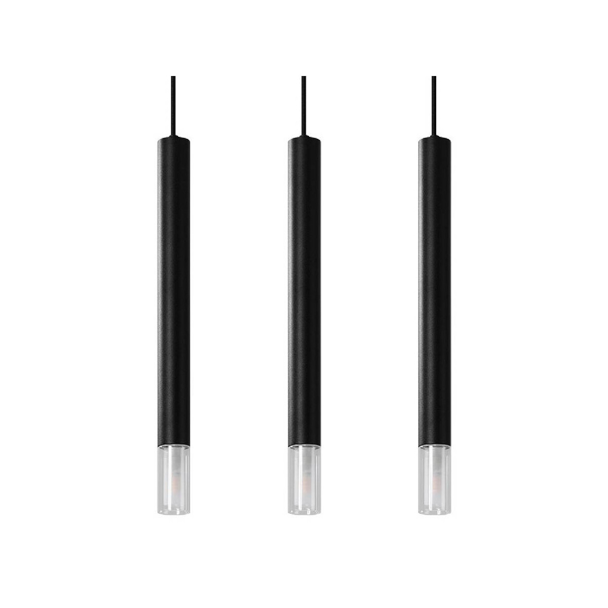 Sollux SL.0962 Pendelleuchte WEZYR 3 schwarz