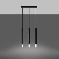 Sollux SL.0962 Pendelleuchte WEZYR 3 schwarz 3