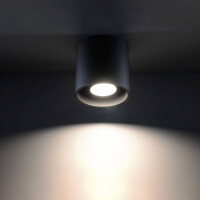 Sollux SL.0016 Deckenleuchte ORBIS 1 schwarz 3