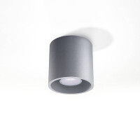 Sollux SL.0018 Deckenleuchte ORBIS 1 grau 2