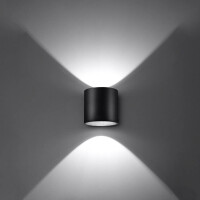 Sollux SL.0048 Wandleuchte ORBIS 1 schwarz 3