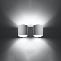 Sollux SL.0659 Wandleuchte ORBIS 2 weiß 3