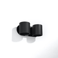 Sollux SL.0660 Wandleuchte ORBIS 2 schwarz 2