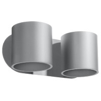 Sollux SL.0661 Wandleuchte ORBIS 2 grau gallery