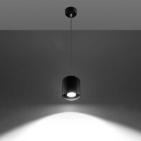 Sollux SL.0051 Pendelleuchte ORBIS 1 schwarz 3