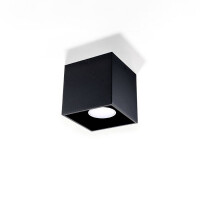 Sollux SL.0022 Deckenleuchte QUAD 1 schwarz 2