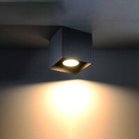 Sollux SL.0022 Deckenleuchte QUAD 1 schwarz 3