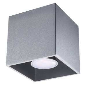 Sollux SL.0024 Deckenleuchte QUAD 1 grau