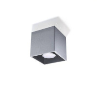 Sollux SL.0024 Deckenleuchte QUAD 1 grau 2