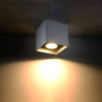 Sollux SL.0024 Deckenleuchte QUAD 1 grau 3