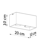 Sollux SL.0380 Deckenleuchte QUAD MAXI weiß 5
