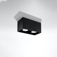 Sollux SL.0381 Deckenleuchte QUAD MAXIschwarz 2