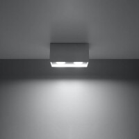 Sollux SL.0382 Deckenleuchte QUAD MAXI grau 3