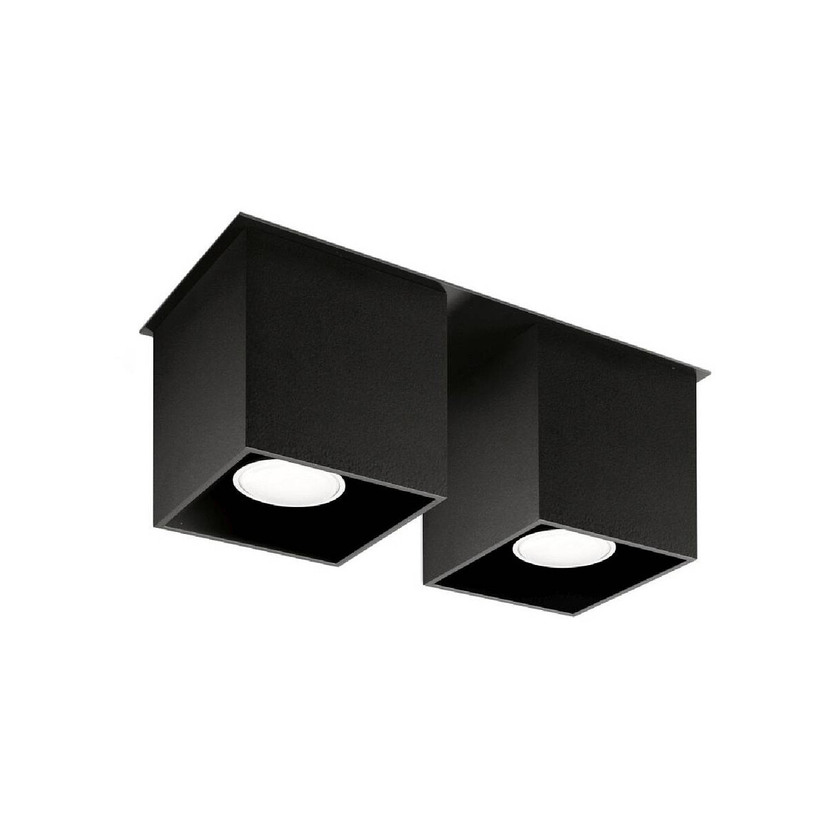 Sollux SL.0063 Deckenleuchte QUAD 2 schwarz
