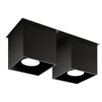 Sollux SL.0063 Deckenleuchte QUAD 2 schw gallery