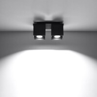 Sollux SL.0063 Deckenleuchte QUAD 2 schwarz 3