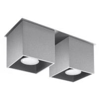 Sollux SL.0064 Deckenleuchte QUAD 2 grau gallery