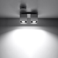Sollux SL.0064 Deckenleuchte QUAD 2 grau 3