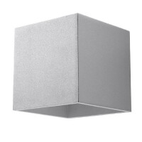 Sollux SL.0058 Wandleuchte QUAD 1 grau gallery