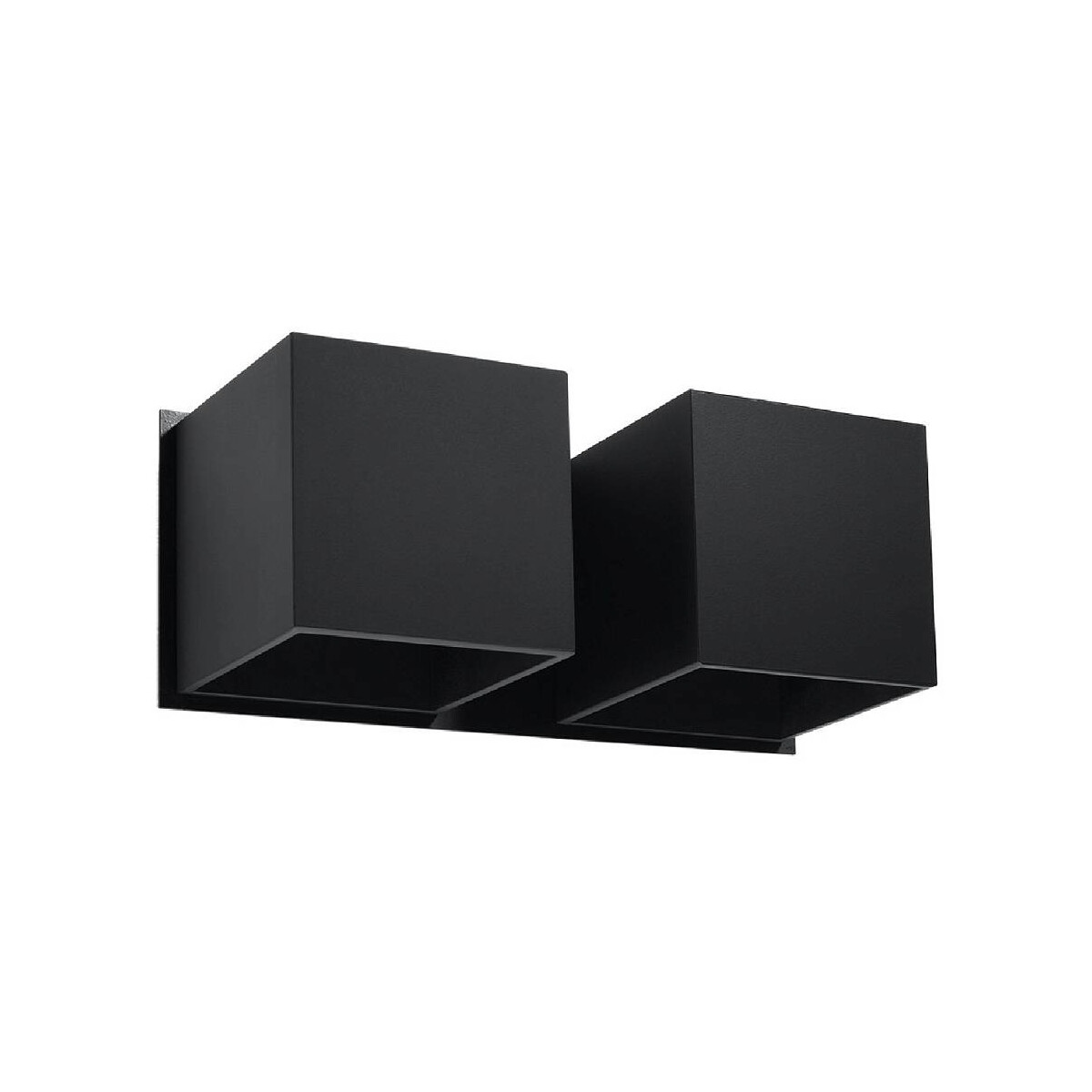 Sollux SL.0657 Wandleuchte QUAD 2 schwarz