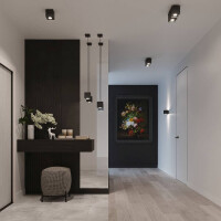 Sollux SL.0060 Pendelleuchte QUAD 1 schwarz 8