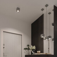 Sollux SL.0061 Pendelleuchte QUAD 1 grau 7
