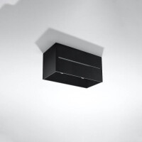 Sollux SL.0384 Deckenleuchte LOBO MAXI schwarz 2