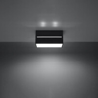 Sollux SL.0384 Deckenleuchte LOBO MAXI schwarz 3