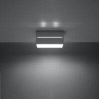 Sollux SL.0385 Deckenleuchte LOBO MAXI grau 3