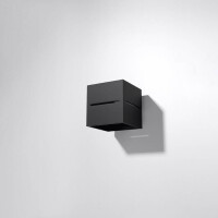 Sollux SL.0204 Wandleuchte LOBO schwarz 2