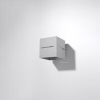 Sollux SL.0205 Wandleuchte LOBO grau 2