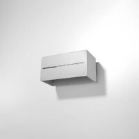 Sollux SL.0529 Wandleuchte LOBO MAXI grau 2